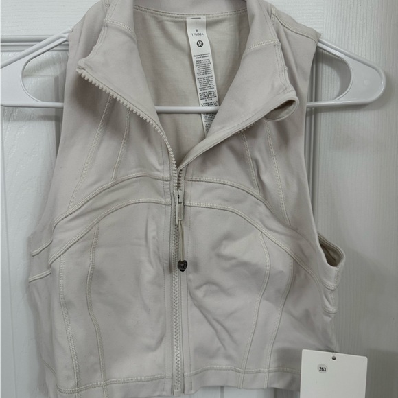 lululemon athletica Tops - Lululemon Define Cropped Full-Zip Tank